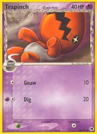 Trapinch (Delta Species) 68/101 · Reverse Holo