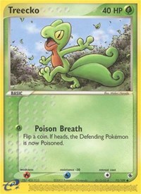 Treecko 75/109 · Reverse Holo