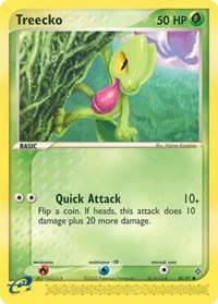 Treecko 80/97 · Reverse Holo