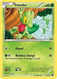 Treecko 6/116 · Reverse Holo