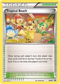 Tropical Beach (Worlds 12) BW50 Black and White Promos Pokémon card