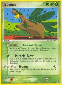 Tropius 27/107 · Reverse Holo