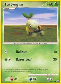 Turtwig 77/100 · Reverse Holo