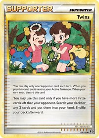 Twins 89/102 Triumphant Reverse Holo Pokémon card