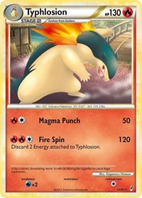 Typhlosion 35/95 · Reverse Holo