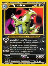 Tyranitar 31/75 · 1st Edition