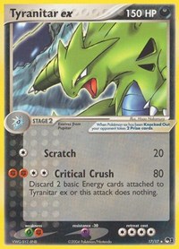 Tyranitar ex (Holo) 017/017