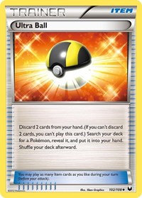 Ultra Ball 102/108 Dark Explorers Reverse Holo Pokémon card
