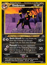 Umbreon 32/75 · 1st Edition