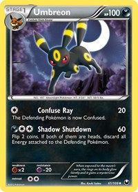 Umbreon 61/108 · Reverse Holo