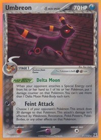Umbreon (Delta Species) 17/113 · Reverse Holo
