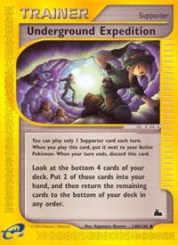 Underground Expedition 140/144 Skyridge Pokémon card