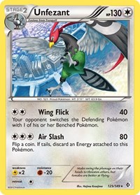 Unfezant 125/149 · Reverse Holo