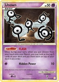 Unown 55/123 · Reverse Holo