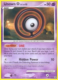 Unown [O] 70/132 · Reverse Holo