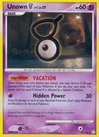 Unown (V) 79/146 · Reverse Holo