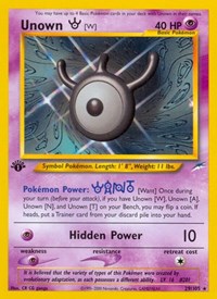 Unown [W] 029/105