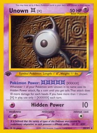 Unown [X] 030/105