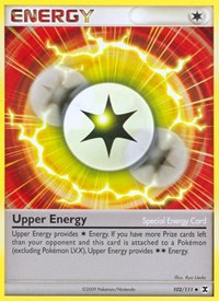 Upper Energy 102/111 Rising Rivals Reverse Holo Pokémon card