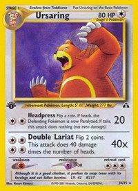 Ursaring 34/75 · 1st Edition