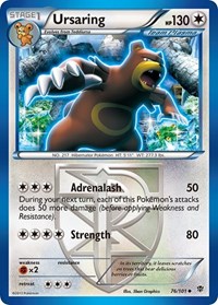 Ursaring (Team Plasma) 76/101 · Reverse Holo