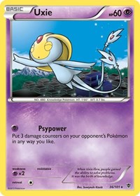 Uxie 36/101 · Reverse Holo