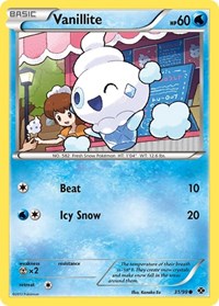 Vanillite 31/99 · Reverse Holo