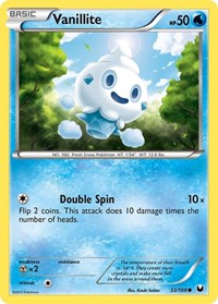 Vanillite 33/108 · Reverse Holo