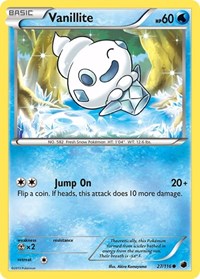 Vanillite 27/116 · Reverse Holo