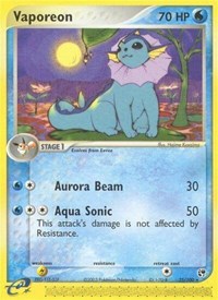 Vaporeon 25/100 · Reverse Holo