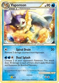 Vaporeon 52/95 · Reverse Holo