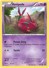 Venipede 38/98 · Reverse Holo