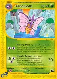 Venomoth 111/144 · Reverse Holo