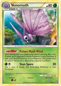 Venomoth 11/102 · Reverse Holo