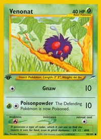 Venonat 090/105 · 1st Edition
