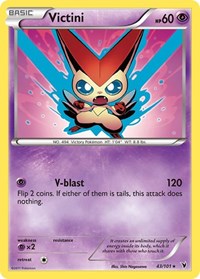 Victini 43/101 · Reverse Holo