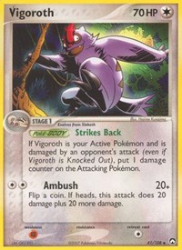 Vigoroth 41/108 · Reverse Holo
