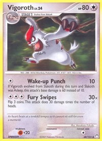 Vigoroth 68/123 · Reverse Holo