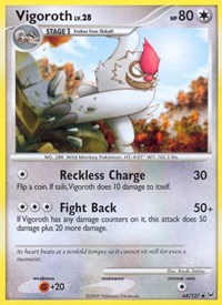 Vigoroth 64/127 · Reverse Holo