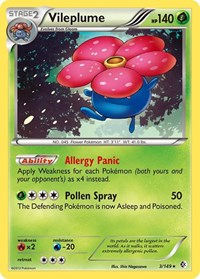 Vileplume 3/149 · Reverse Holo