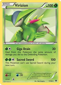 Virizion 17/98 · Reverse Holo