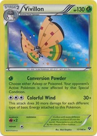 Vivillon (High Plains [Orange]) 17/146 · Reverse Holo
