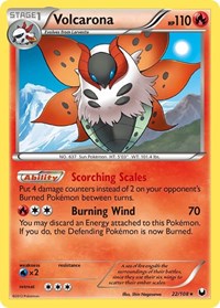 Volcarona 22/108 · Reverse Holo