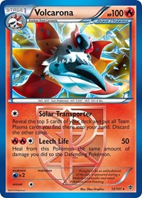 Volcarona (Team Plasma) 13/101 · Reverse Holo