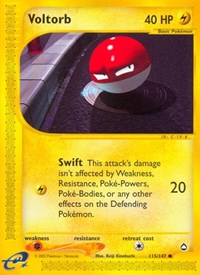 Voltorb 115/147 · Reverse Holo