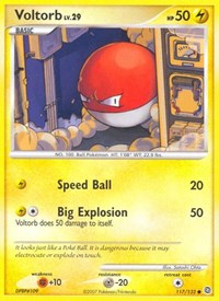 Voltorb 117/132 · Reverse Holo