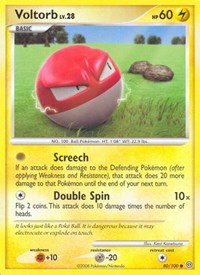Voltorb 80/100 · Reverse Holo