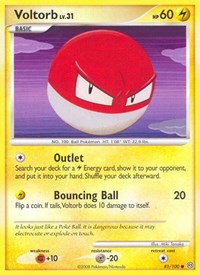 Voltorb 81/100 · Reverse Holo