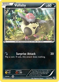 Vullaby 72/114 · Reverse Holo