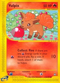 Vulpix 116/147 · Reverse Holo